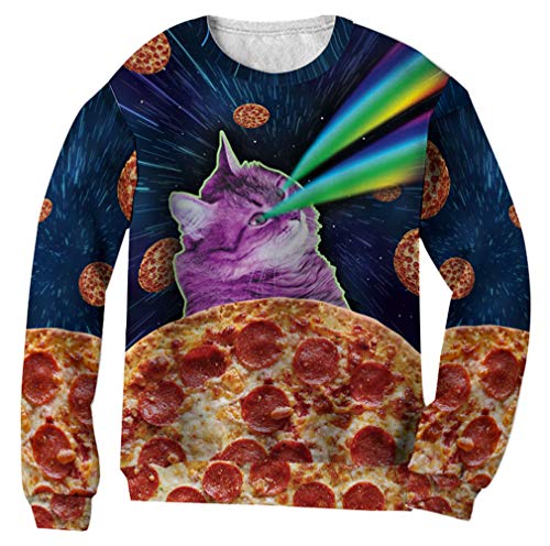 Green Turtle T-Shirts Sudadera para Hombre - Sudaderas Unisexo 3D Estampado 3D Gato Estampado 3D Pizza Regalo para Navidad Medium Multicolor Green Turtle T-Shirts Sudadera para Hombre - Sudaderas Unisexo 3D Estampado 3D Gato Estampado 3D Pizza Regalo para Navidad Medium Multicolor