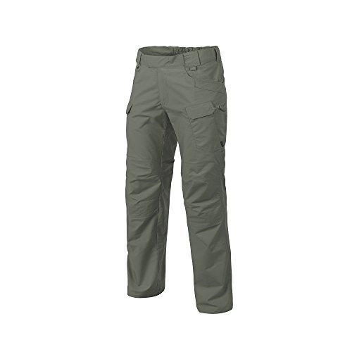 Helikon-Tex UTP Urban - Pantalones tácticos, estilo militar, casual , 32W x 36L, Olive Drab Ripstop de polialgodón