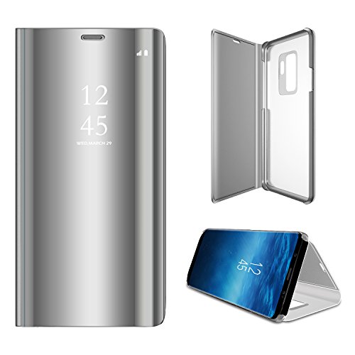 Hexcbay Funda Samsung Galaxy S9, Samsung Galaxy S9 Plus, Elegant Mirror Flip Funda Protectora Ultra Delgada Resistente a Prueba de Golpes Funda para Galaxy S9/S9 Plus (Samsung S9 Plus, Astilla) Hexcbay Funda Samsung Galaxy S9, Samsung Galaxy S9 Plus, Elegant Mirror Flip Funda Protectora Ultra Delgada Resistente a Prueba de Golpes Funda para Galaxy S9/S9 Plus (Samsung S9 Plus, Astilla)