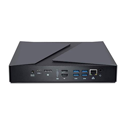 HISTTON Mini PC, Desktop Computer Intel Coffee Lake i9-8950HK Windows 10 Pro, 6 Core 64 bit, 16GB DDR4 256GB SSD 1TB HDD, HDMI/DP/TPC/USB3.0/WiFi/BT 4.2