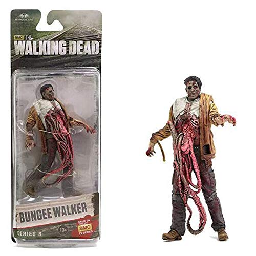 HMMOZ Serie de televisión The Walking Dead Rick Grimes Daryl Dixon Gobernador Bungee Walker Michonne Carol Greene Toy PVC Figura de acción Modelo Regalo Animado Figura (Color : 2)