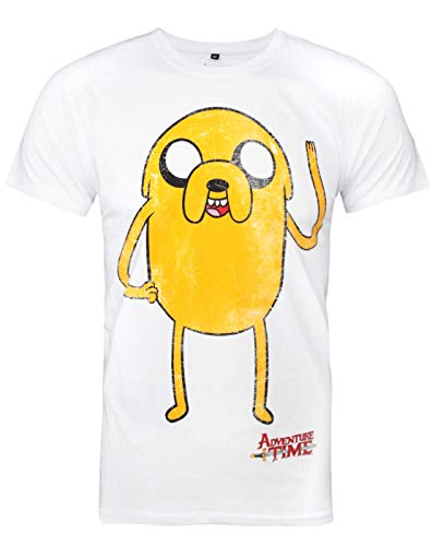 Hombres - Official - Adventure Time - Camiseta (L)