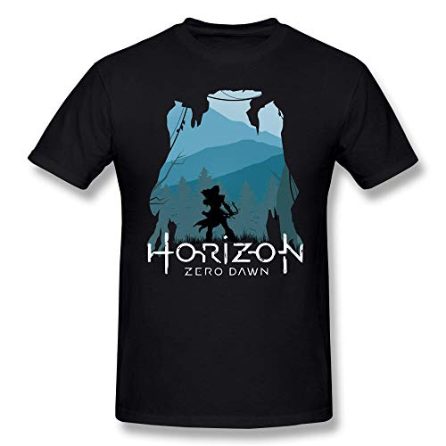 Horizon Zero Dawn T Shirt Horizon Zero Dawn T Shirt Short Sleeve Male tee Shirt 6XL Print Awesome Summer Tshirt 035465