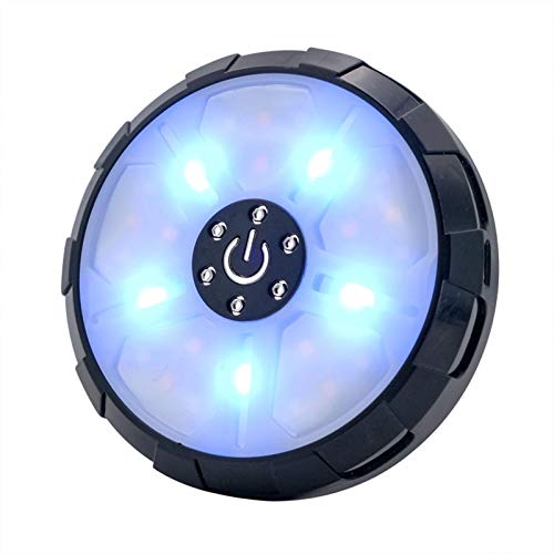 Hotsel Luz LED para el interior del coche, recargable por USB, 12 V, luz de pared brillante multifunción, para coche, caravana, camping, dormitorio, armario