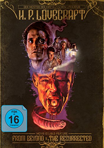 H.P. Lovecraft Movie Double Feature - From Beyond & The Resurrected - Mediabook [Alemania] [Blu-ray]