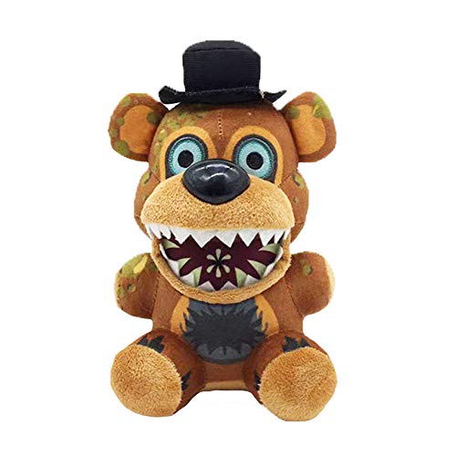 huzhixuan Five Nights At Freddy'S Plush Toys Lindo Juguete Angry Freddy Peluches de Peluche Juguetes