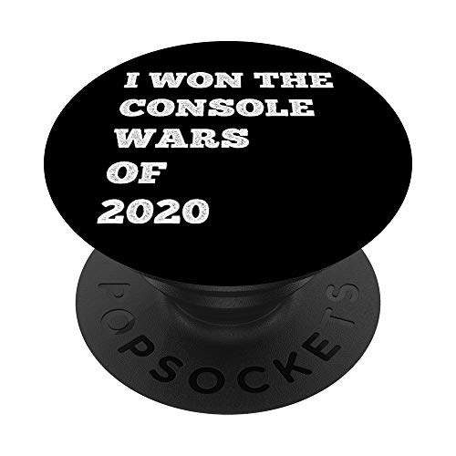 I Won The Console Wars Of 2020 - Funny Gamer Saying PopSockets PopGrip: Agarre intercambiable para Teléfonos y Tabletas