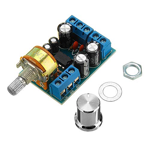 ILS - TDA2822M 1Wx2 Doble Canal Audio estéreo Amplificador Control Volumen Tablero módulo
