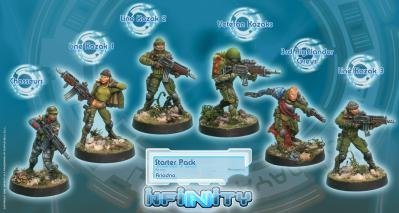 Infinity (#001) Ariadna Starter Pack (Revised) (6) by Corvus Belli