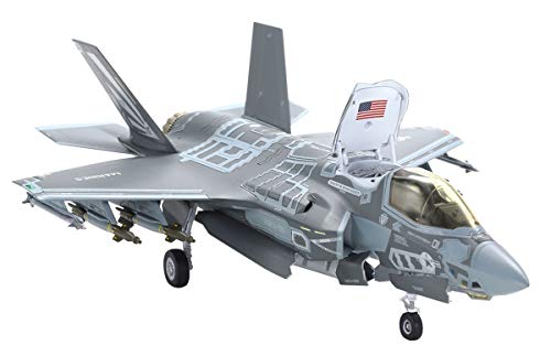 Italeri 1:72 F-35B Lightning II V/STOL Versión, maquetas, Modelos, Manualidades, Hobby, Pegado, Kit de construcción de plástico, detallado, Color Plateado (510001425)