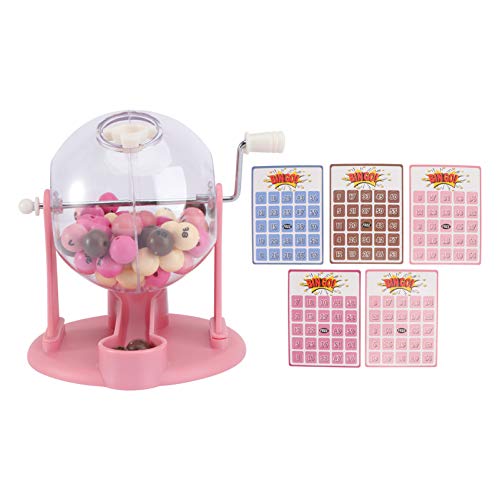 jojofuny Máquina de Selección de Números de La Suerte Lotería Juegos de Bingo Sacudir La Bola de La Suerte Dibujar a Mano Mini Máquina de Lotería Juguetes Educativos para Niños para Niños jojofuny Máquina de Selección de Números de La Suerte Lotería Juegos de Bingo Sacudir La Bola de La Suerte Dibujar a Mano Mini Máquina de Lotería Juguetes Educativos para Niños para Niños