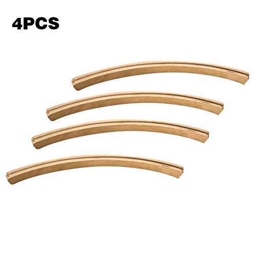 Juego de 4 soportes de madera para tarjetas de juegos curvos, soporte de tarjetas de arco para juegos de cartas Juego de 4 soportes de madera para tarjetas de juegos curvos, soporte de tarjetas de arco para juegos de cartas