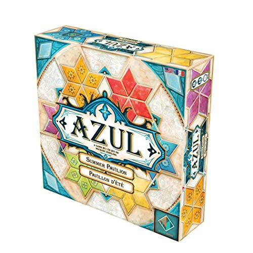 Juegos de Mesa para Adultos Azul - Pabellón de Verano Juego de Mesa de vitrales Estrategia Juego de Azulejos de cerámica para Fiestas Adolescentes niños familias Juego de Fiesta Juguetes Juegos de Mesa para Adultos Azul - Pabellón de Verano Juego de Mesa de vitrales Estrategia Juego de Azulejos de cerámica para Fiestas Adolescentes niños familias Juego de Fiesta Juguetes