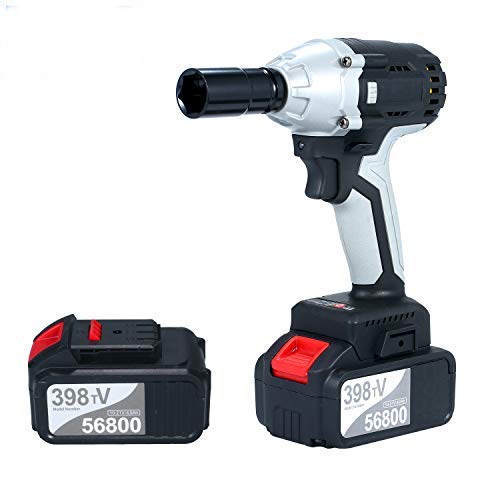 Kecheer Llave de impacto a bateria brushless,Atornillador de impacto electrico,Taladro atornillador batería con portabrocas de 1/2 pulg Kecheer Llave de impacto a bateria brushless,Atornillador de impacto electrico,Taladro atornillador batería con portabrocas de 1/2 pulg