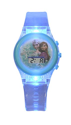 Kids Licensing |Reloj Digital Niños | Reloj Frozen |Diseño Personajes Disney |Reloj Infantil con Luz | Reloj de Pulsera Infantil Ajustable| Bisel Reforzado | Reloj de Aprendizaje | Licencia Oficial