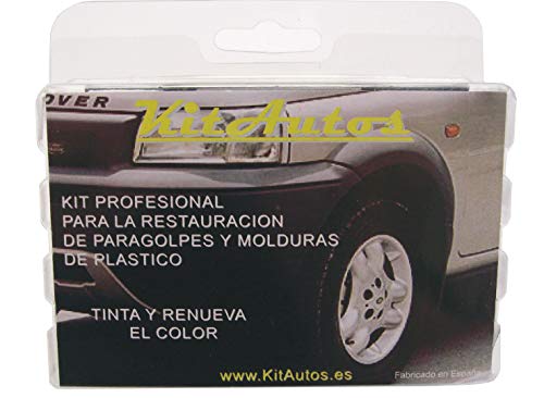 KITAUTOS KRPM2 Kit RESTAURADOR PARAGOLPES Y MOLDURAS DE PLASTICO Color Negro