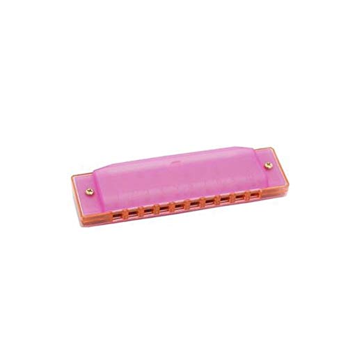 KMDSM Armónica de 10 hoyos, instrumento de juego for principiantes for niños de 1 a 5 años, color lindo/multicolor opcional, adecuado for el juguete de armónica del bebé (Color : Pink) KMDSM Armónica de 10 hoyos, instrumento de juego for principiantes for niños de 1 a 5 años, color lindo/multicolor opcional, adecuado for el juguete de armónica del bebé (Color : Pink)