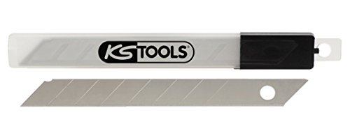 KS Tools 907.2168 - Hojas de Recambio para cúter (Modelo 907.2167, 10 Unidades, 9 mm)