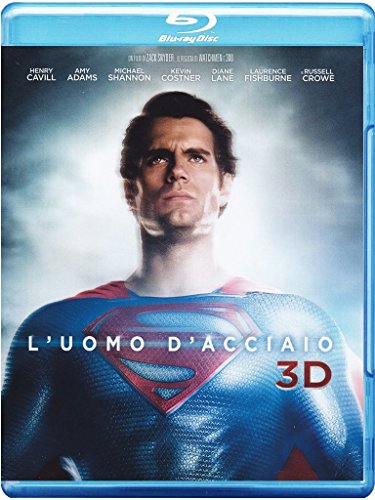 L' Uomo D'Acciaio (Blu-Ray 3D + Blu-Ray 2D + Copia Digitale);Man Of Steel [Italia] [Blu-ray]