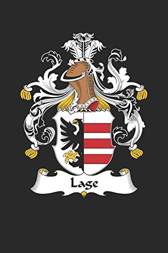 Lage: Lage Coat of Arms and Family Crest Notebook Journal (6 x 9 - 100 pages)