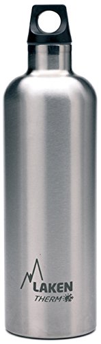 Laken Futura Botella Térmica Acero Inoxidable 18/8 y Doble Pared de Vacío, Unisex adulto, Plateado, 750 ml