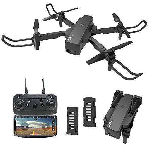le-idea IDEA18 Drones con Camara 2K HD, 3D Flips, Posicionamiento de Flujo óptico, Control de Gestos, Mini WiFi FPV Drones para Niños y Principiantes Drone para Interiores Exteriores (2 Baterías) le-idea IDEA18 Drones con Camara 2K HD, 3D Flips, Posicionamiento de Flujo óptico, Control de Gestos, Mini WiFi FPV Drones para Niños y Principiantes Drone para Interiores Exteriores (2 Baterías)