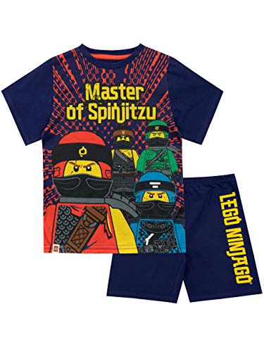 LEGO Pijamas de Manga Corta para niños Ninjago Multicolor 9-10 Años