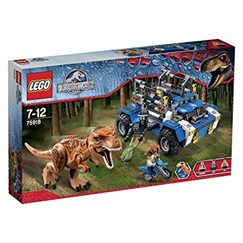 LEGO - Tras el T-Rex, Multicolor (75918)