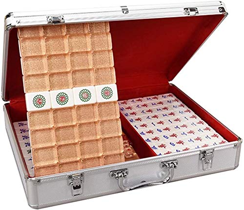 Leifeng Tower El más Nuevo Juegos de Azulejos Mahjong Set Metal Packaging Box Impact Mahjong Four Mahjong Paquetes de combinación de Mahjong Reunión Familiar 144 Tiles Mahjong Leifeng Tower El más Nuevo Juegos de Azulejos Mahjong Set Metal Packaging Box Impact Mahjong Four Mahjong Paquetes de combinación de Mahjong Reunión Familiar 144 Tiles Mahjong