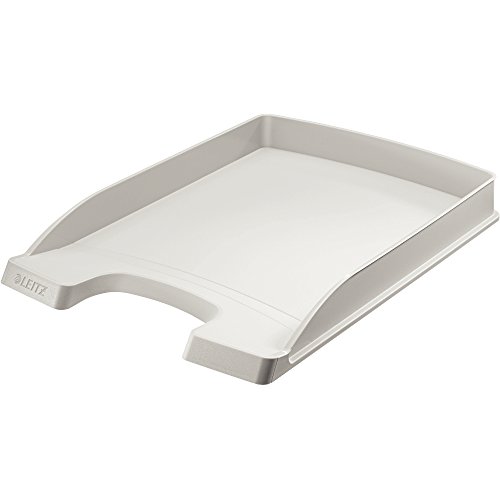 Leitz Bandeja Portadocumentos A4, Slim, Gris, Gama Plus, 52370085 Leitz Bandeja Portadocumentos A4, Slim, Gris, Gama Plus, 52370085