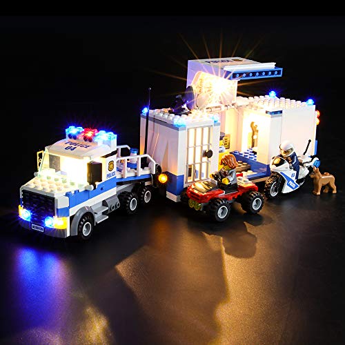 LIGHTAILING Conjunto de Luces (City Centro de Control Móvil) Modelo de Construcción de Bloques - Kit de luz LED Compatible con Lego 60139 (NO Incluido en el Modelo)