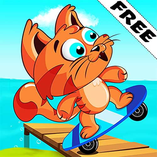 Little Cat Fur Thief : Boo’s Skate Race Fun Food Ride - Free