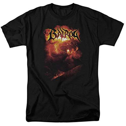Lord of The Rings Shadow & Darkness Balrog Mines of Moria Graphic tee