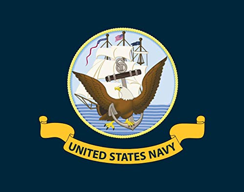 magFlags Bandera Large United States Navy | U | Bandera Paisaje | 1.35m² | 90x150cm