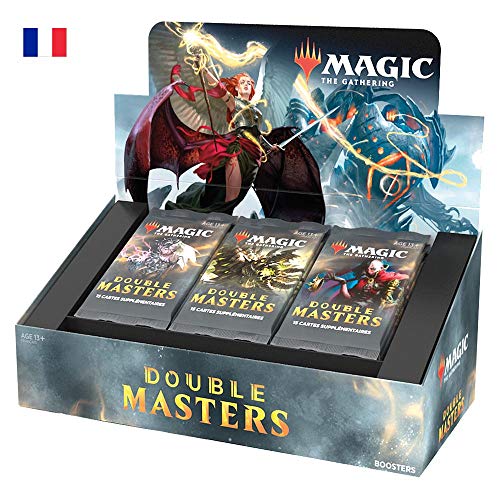 Magic The Gathering - Caja de 24 potenciadores de Draft Double Masters (360, 2 Tarjetas de presentación)
