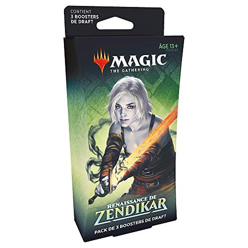 Magic: The Gathering - Pack de 3 potenciadores de Draft Renaissance de Zendikar