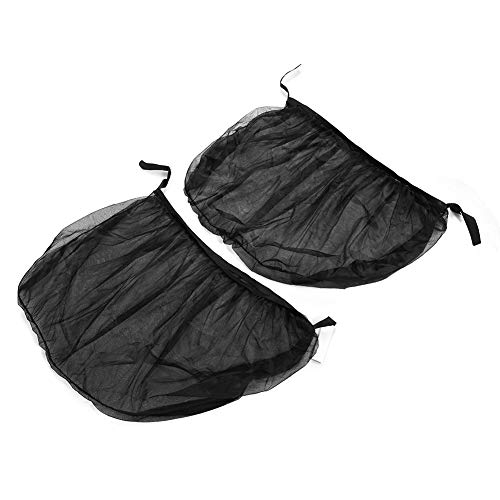 Malla antimosquitos, malla solar de alto rendimiento para coche, parasol, para coche, accesorio universal, evita el verano de mosquitos Malla antimosquitos, malla solar de alto rendimiento para coche, parasol, para coche, accesorio universal, evita el verano de mosquitos