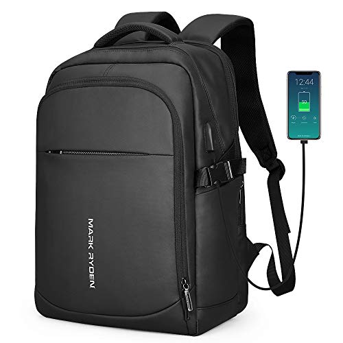 MARK RYDEN Mochila para portátil Antirrobo Mochila de Negocios Impermeable para Hombre Mochila Escolares con Puerto de USB para Ordenador 15.6 Pulgadas(Negro 4.0) MARK RYDEN Mochila para portátil Antirrobo Mochila de Negocios Impermeable para Hombre Mochila Escolares con Puerto de USB para Ordenador 15.6 Pulgadas(Negro 4.0)