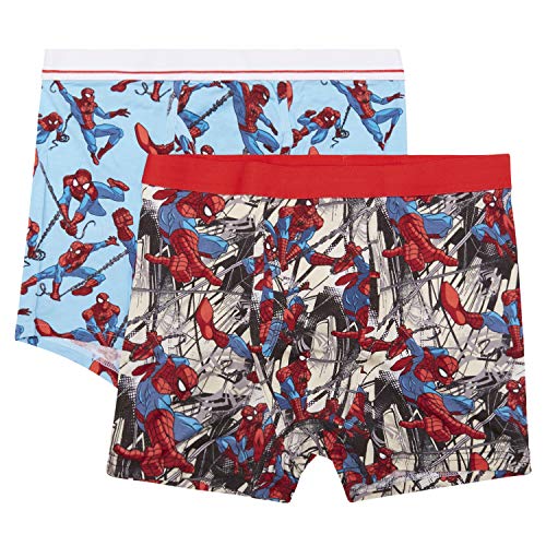 Marvel Calzoncillos tipo bóxer para hombre, diseño de lobo, 2 unidades - - Medium Marvel Calzoncillos tipo bóxer para hombre, diseño de lobo, 2 unidades - - Medium