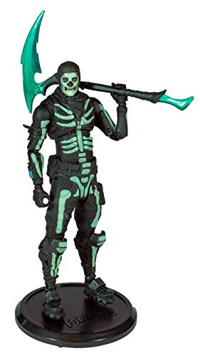 McFarlane Toys Fortnite Action Figure Green Glow Skull Trooper (Glow-in-The-Dark) Walgreens Exc