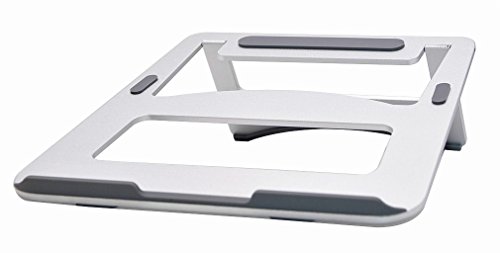 Medigy Plegable de Aluminio Tablet portátil Stand de refrigeración Plegable Soporte para Pro MacBook iPad, PC portátil, tabletas