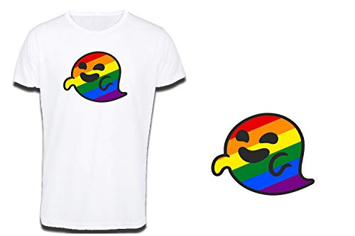 MERCHANDMANIA Camiseta Tacto ALGODÓN GAYSPER Fantasma Gay VOX Cotton Touch Tshirt