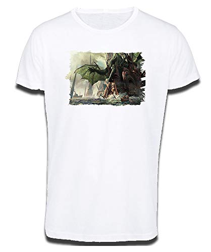 MERCHANDMANIA Camiseta Tacto ALGODÓN LOVERAFT LA Llamada DE Cthulhu Cotton Touch Tshirt