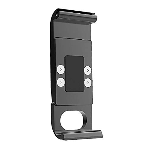 Metal Batería Cobertura para Go Pro Hero 9 Puerta Lateral Batería Puerta Tapa Desmontable Tipo-C Carga Puerto Recambio Adaptador Reservado Vlog Accesorios (Batería Cobertura Only) - Negro, Free Size