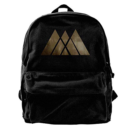 Mochila Escolar, Destiny Warlock Logo Canvas Backpack Travel Bag B2