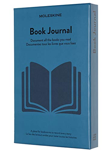 Moleskine - Cuaderno de Libros, Cuaderno Temático, Cuaderno de Tapa Dura para Coleccionar y Organizar Tus Libros, Tamaño Grande 13 x 21 cm, 400 Páginas