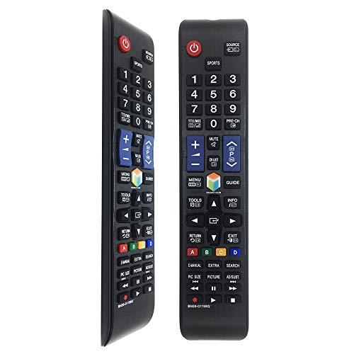 MOONN Nuevo Reemplazo Samsung BN59-01198Q Mando a Distancia Ajuste para LCD LED TV/Smart TV, No Requiere configuración para Samsung TV Mando a Distancia