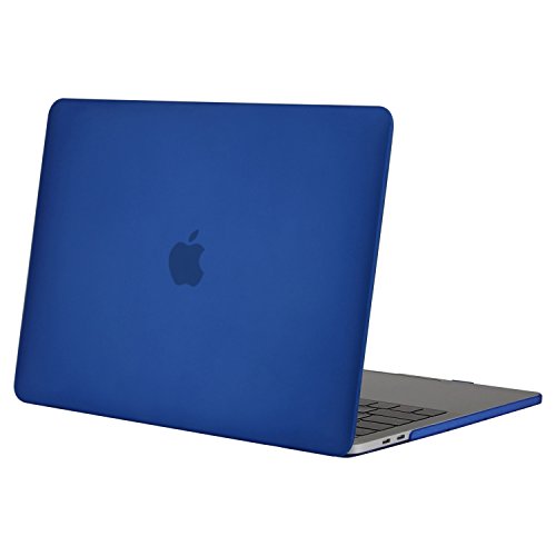 MOSISO Funda Dura Compatible con 2019 2018 2017 2016 MacBook Pro 13 con/sin Touch Bar A2159 A1989 A1706 A1708, Ultra Delgado Carcasa Rígida Protector de Plástico Cubierta, Azul