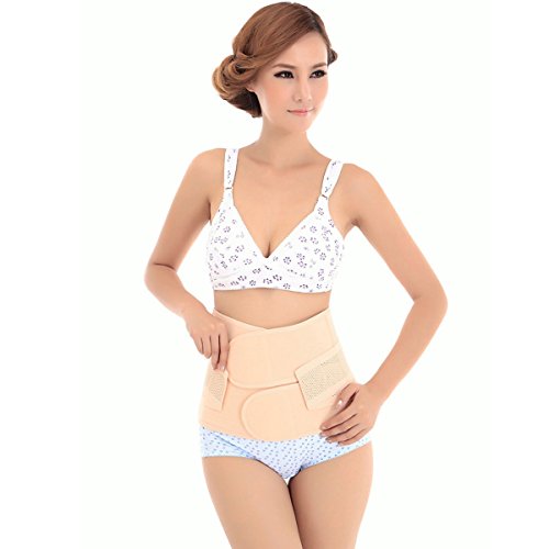 MUSEYA Breathable Elastic Postpartum Postnatal Recovery Support Girdle Belt Belly Waist Slimming Shaper Band - Size M, [Importado de Reino Unido]