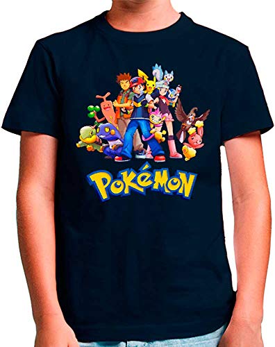 Mx Games Camiseta Personajes Pokemon ► Talla: 7-8 años